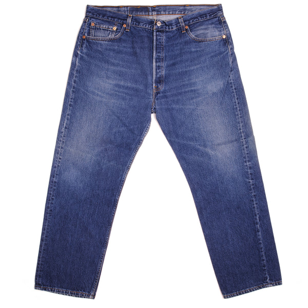 VINTAGE Levis 501 Jeans Mens 38x32 Straight Leg Button Fly