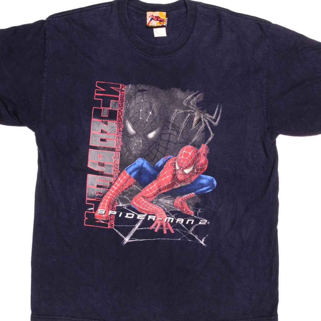 90's vintage USA製Spider-Man Tシャツ gastrofrio.com.ec