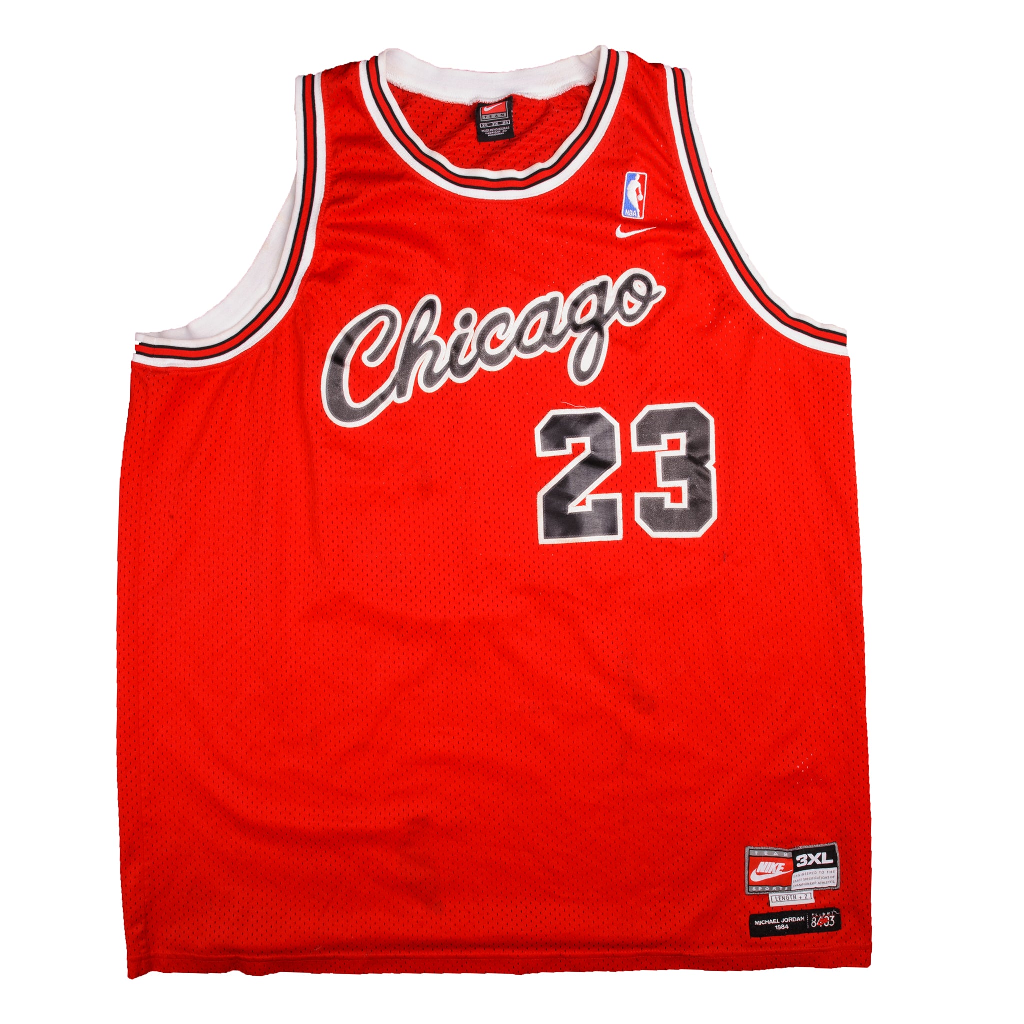 cursive chicago jordan jersey