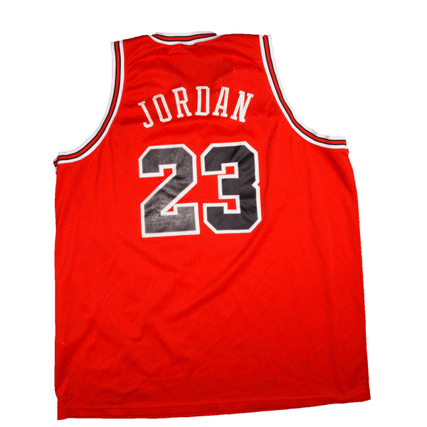 Hardwood Classics Michael Jordan Chicago Bulls Jersey 1984-85 Size 60 4XL