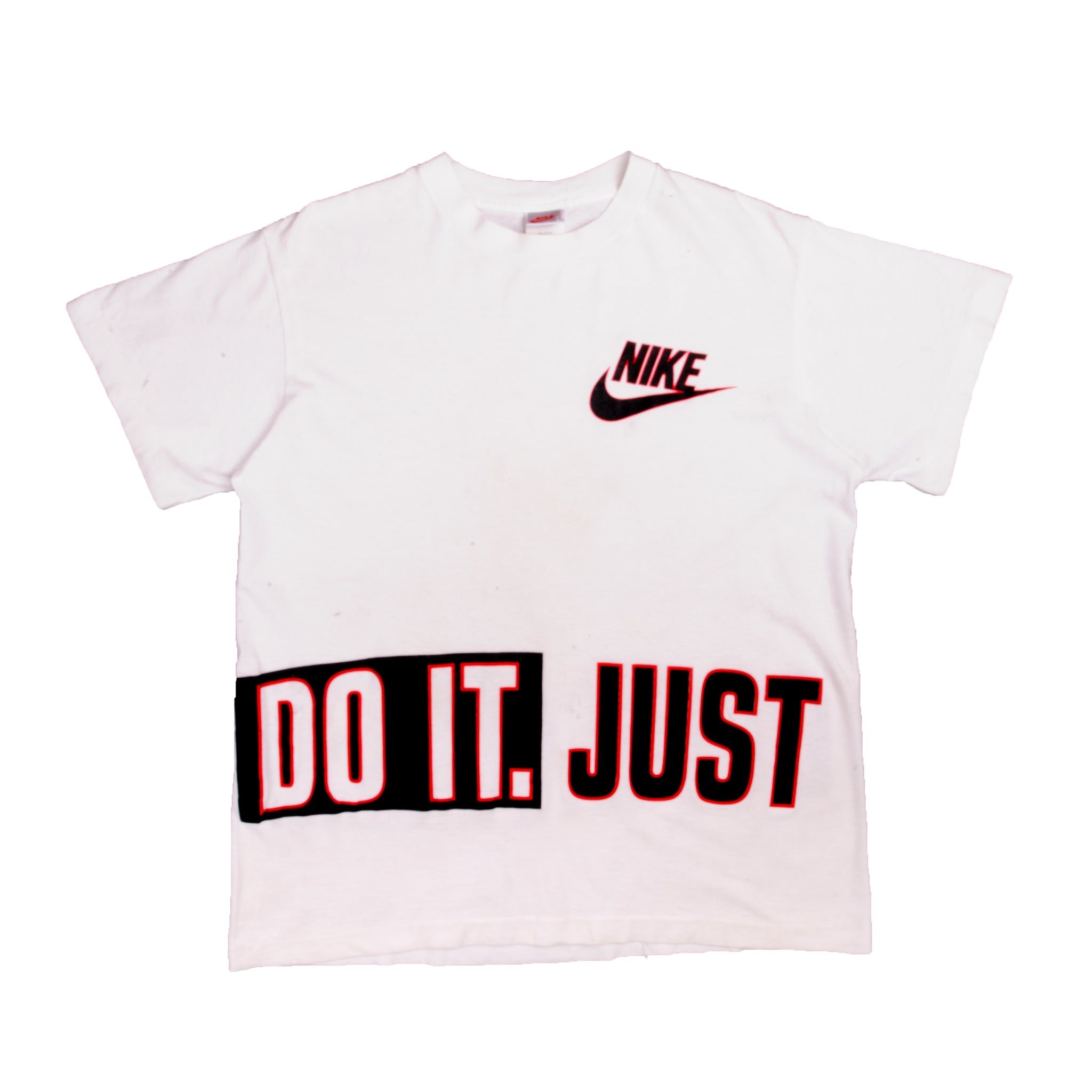 VINTAGE NIKE JUST DO IT TEE SHIRT 1987-1994 LARGE IN USA – Vintage rare usa