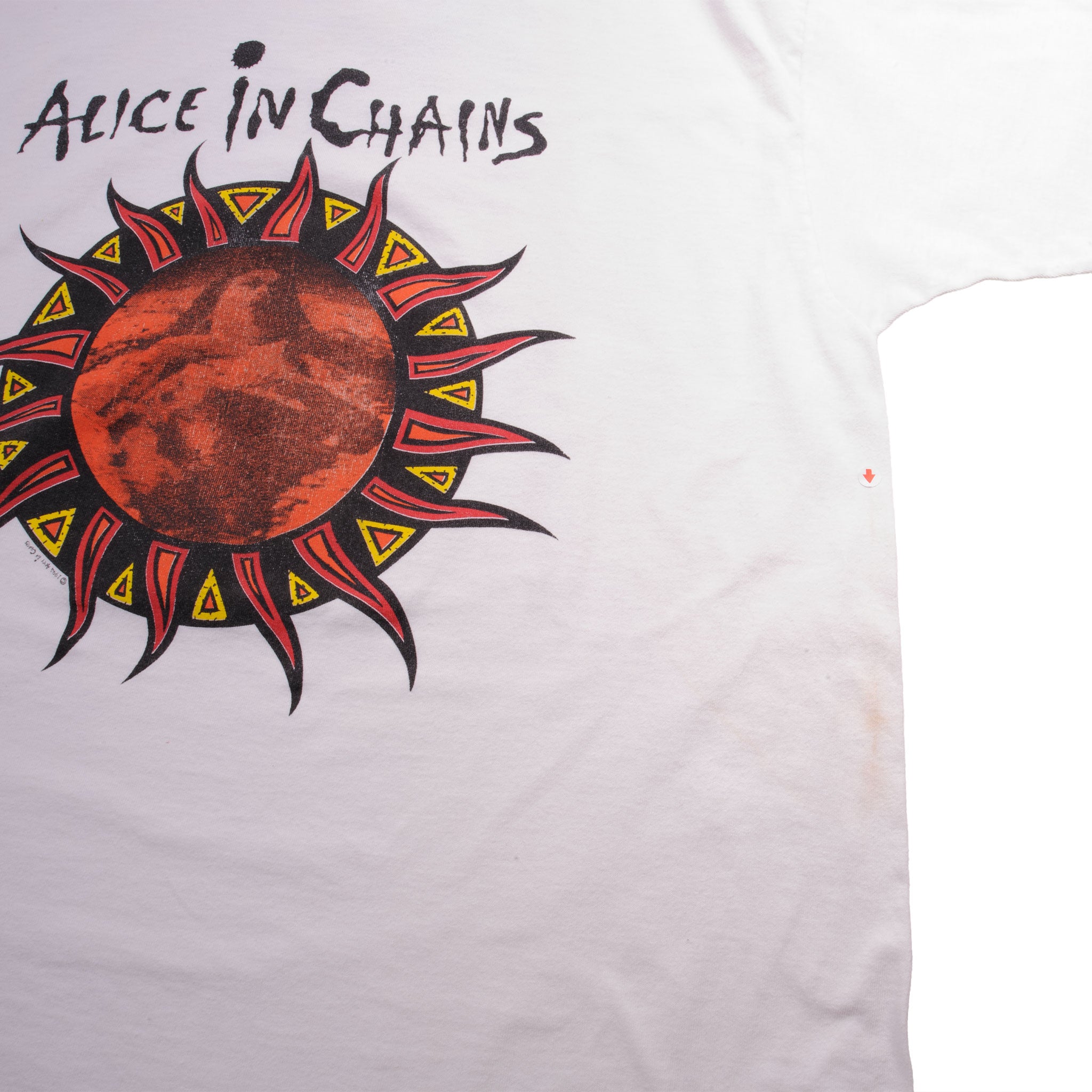 VINTAGE ALICE IN CHAINS LOLLAPALOOZA' 93 TEE SHIRT 1994 SIZE XL MADE IN USA