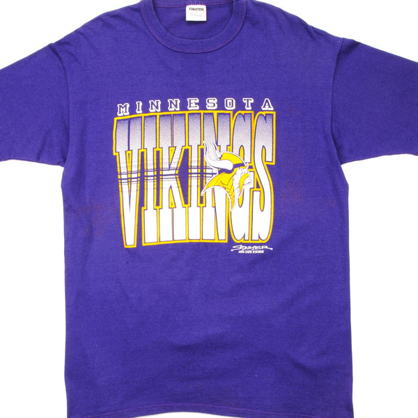 Vintage 80s MINNESOTA VIKINGS NFL Champion T-Shirt L – XL3 VINTAGE
