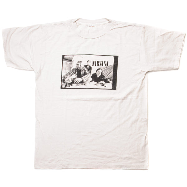 Vintage Nirvana Sub Pop Plus Minus T Shirt XL Kurt Cobain Bleach