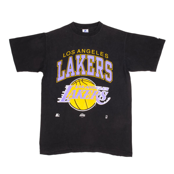 Vintage NBA La Lakers Tee Shirt 1980s Size Large Made in USA