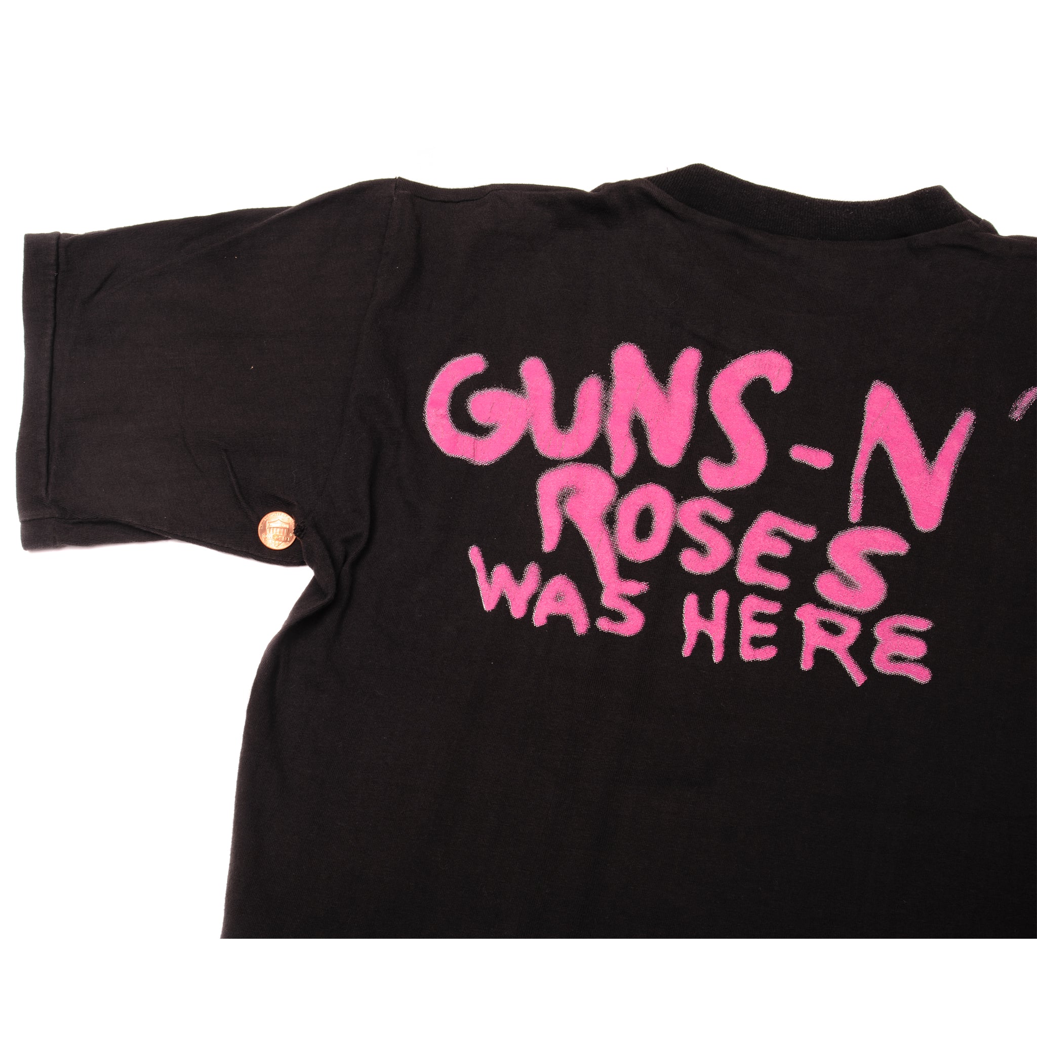 VINTAGE GUNS N ROSES TEE SHIRT 1987 SIZE LARGE