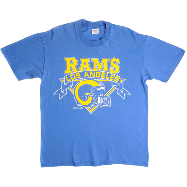 Vintage T-shirt LA RAMS Football Sports Pullover Top Shirt -  Israel