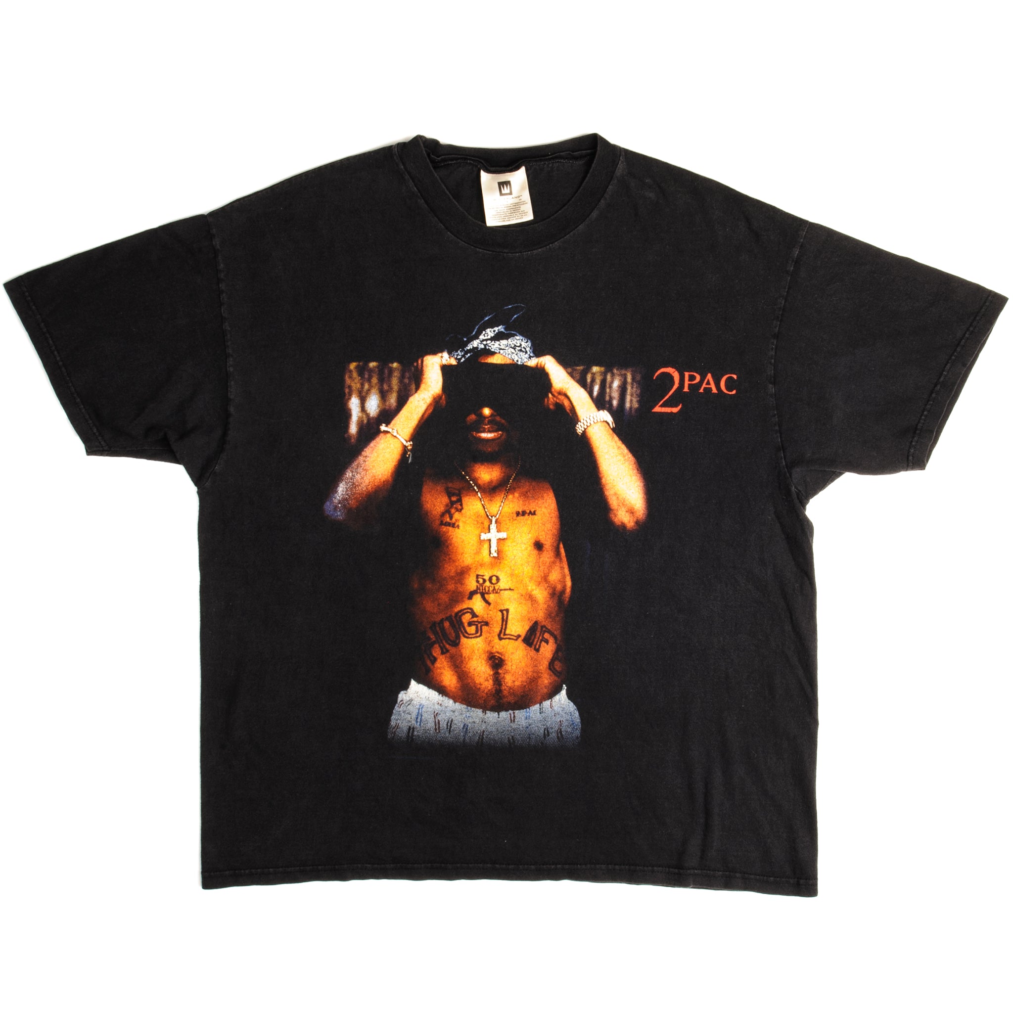 しませんの VINTAGE Tシャツ XL 00's cpEV7-m63254792779 RAP TEE 2PAC