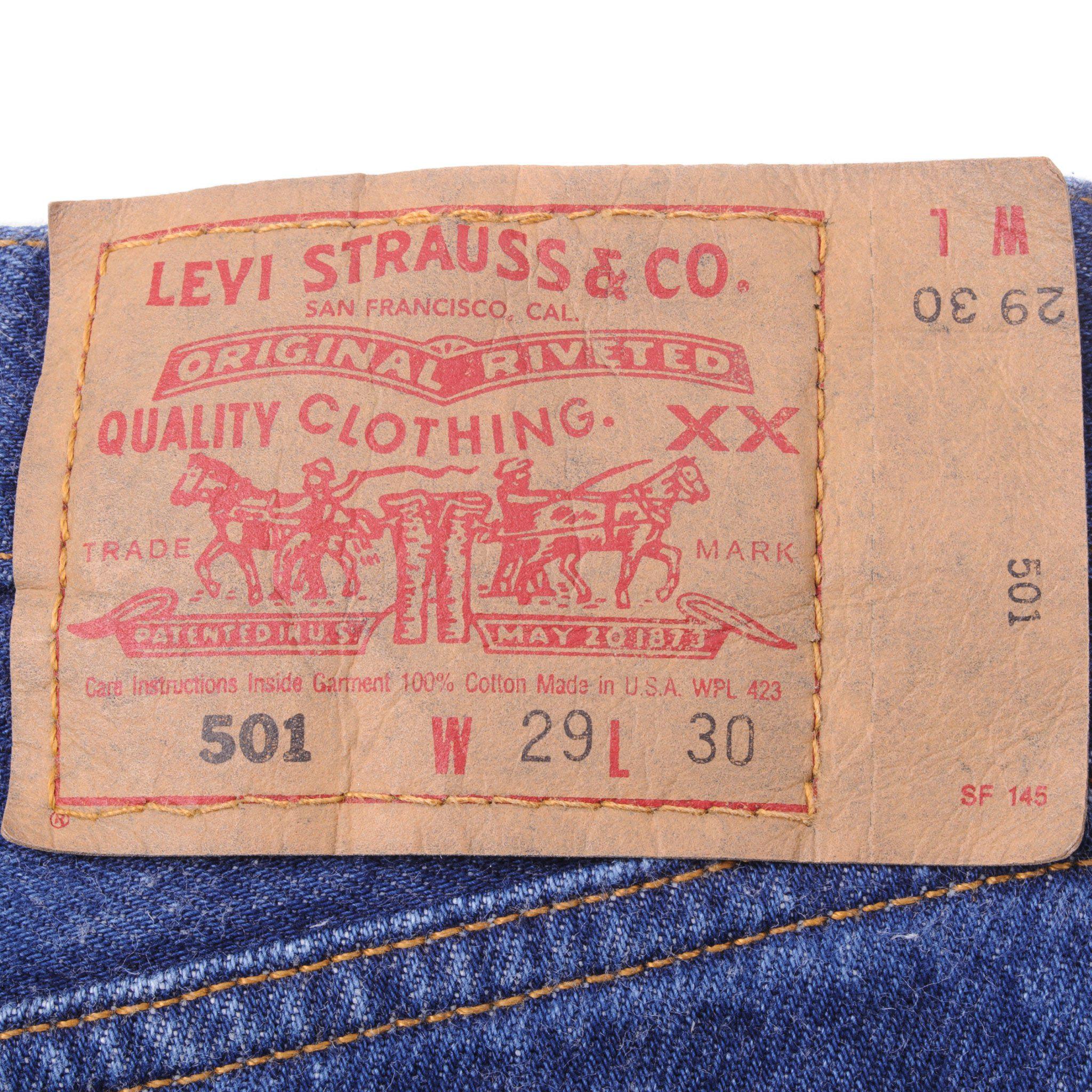 Levi’s 501 Made in USA 90s