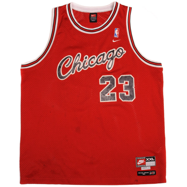 Vintage 90s Champion Chicago Bulls Michael Jordan #45 Home Jersey Size 44  Large