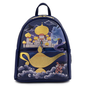 Loungefly Disney Jasmine Castle Series Mini Backpack - Leo's Treasure Box