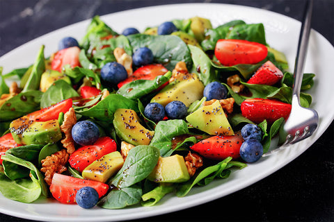 Blueberry Spinach Salad