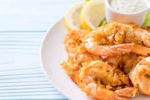 Honey Lemon Coconut Shrimp