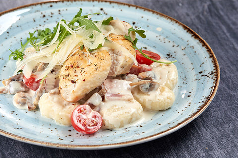 One-Pan Creamy Harissa Chicken And Gnocchi