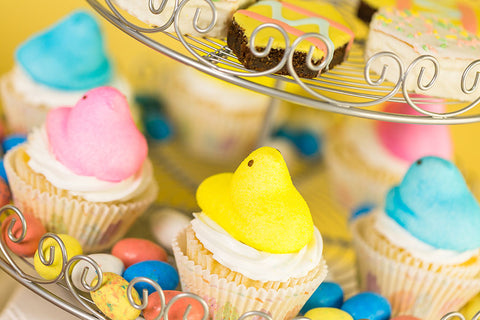 Peeps Arbosano Cupcakes