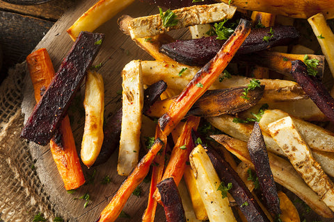 Roasted Harissa Winter Vegetables