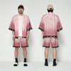 Demon Slayer Shinobu Kocho Inspired Kimono + Shorts Combo