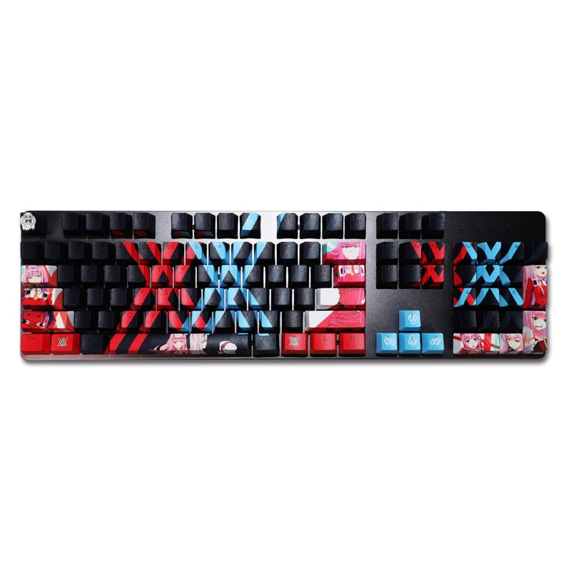 zero two keycap set