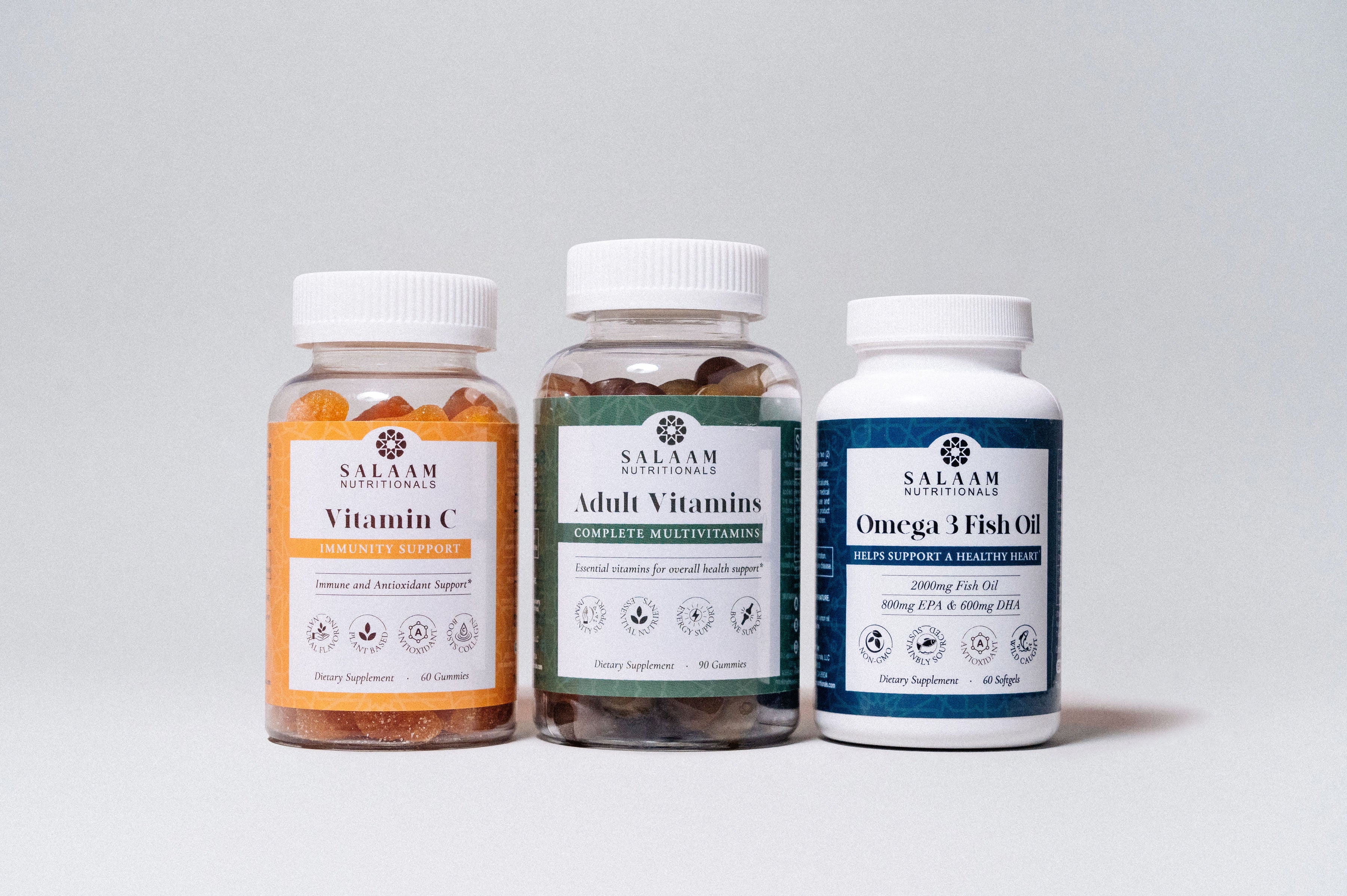 Adult Immunity Bundle (3 Bottles) - Salaam Nutritionals product image