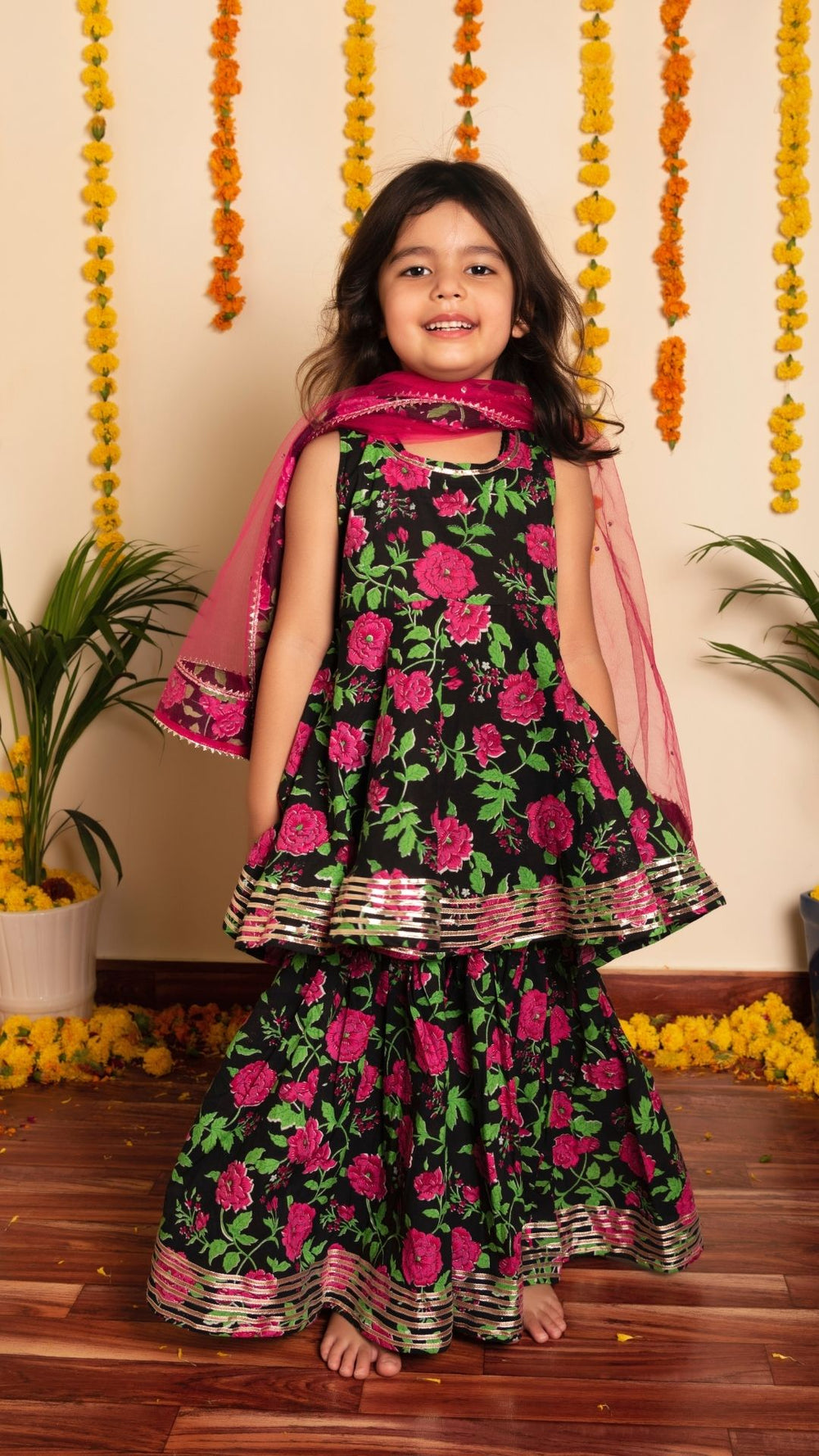 BACHPAN ROOP RANG FROCK PANT – Pomcha Jaipur