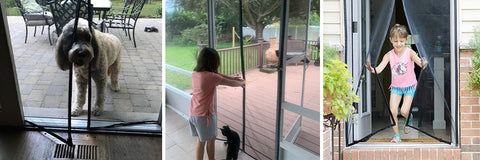 Custom Magnetic Screen Door