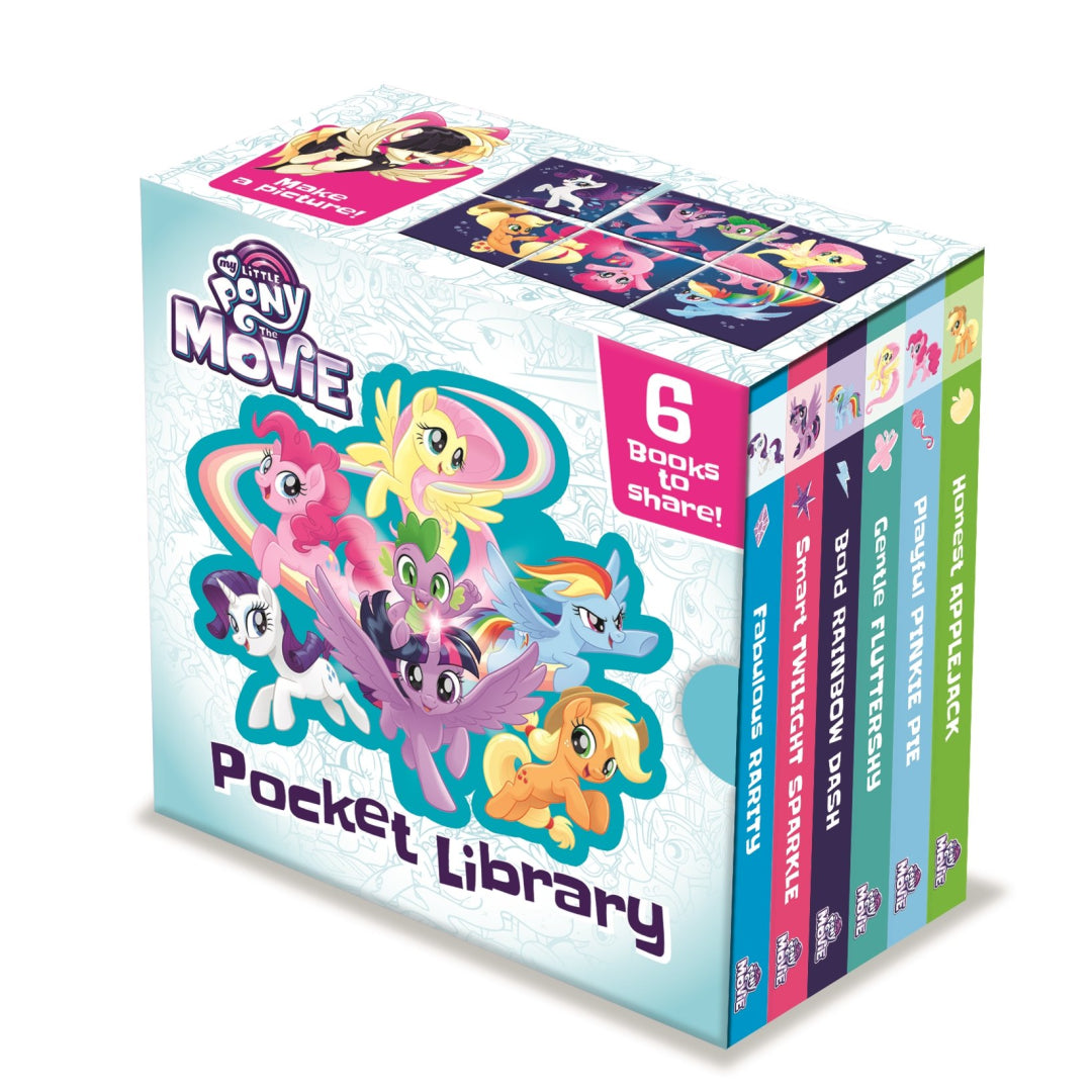 my little pony pocket library - 6 books