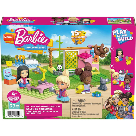 MEGA Construx Barbie Malibu Building Sets Bundle 440 Bricks and