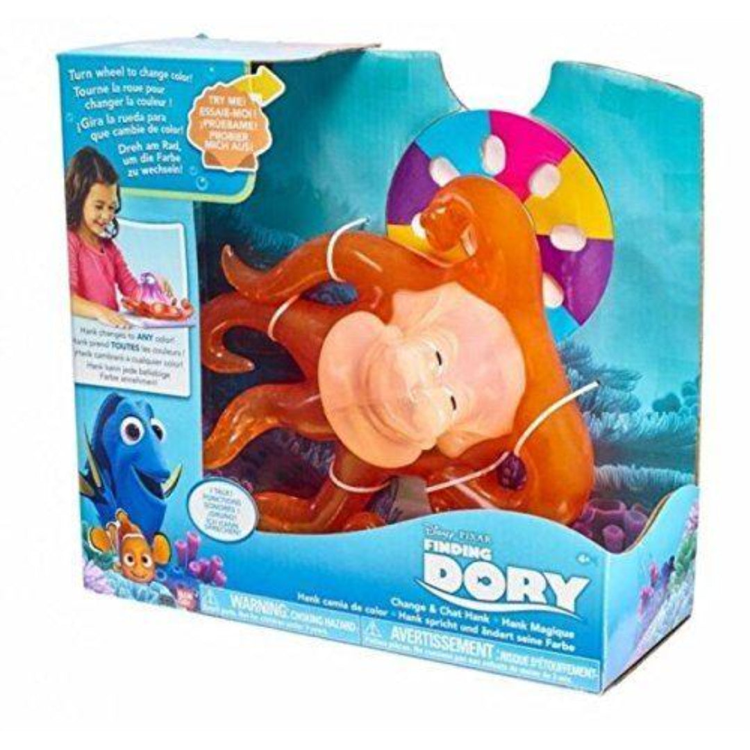 disney pixar finding dory change and chat hank playset