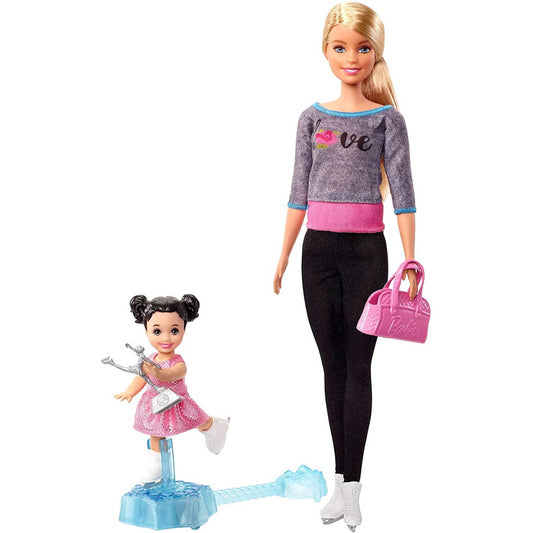 Barbie Gymnastic Coach Dolls & Playset 