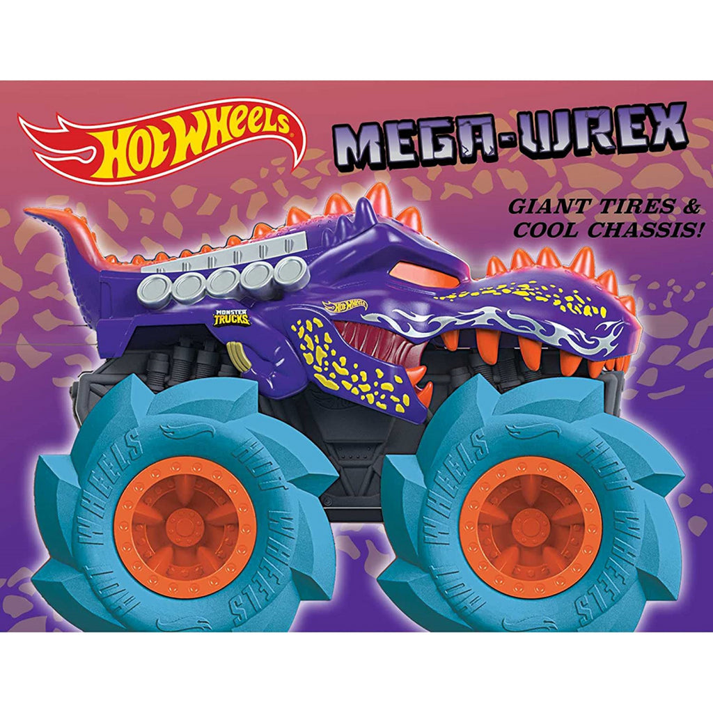 Hot Wheels Mega Wrex Monster Trucks Twisted Tredz Maqio