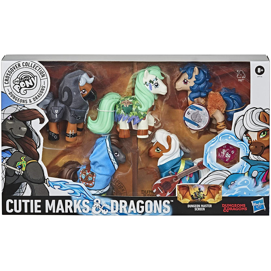 my little pony cutie marks dungeons & dragons figures