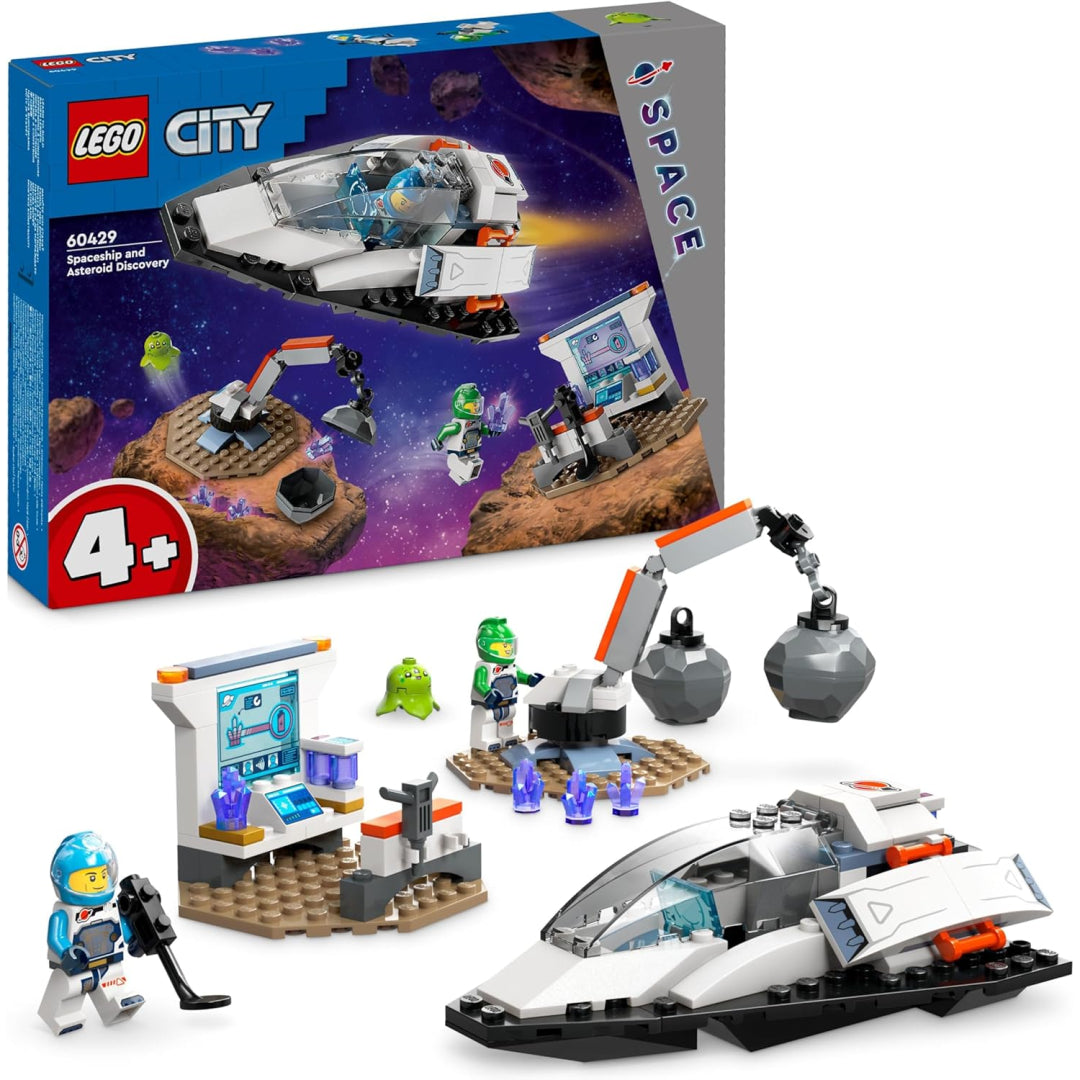 lego city 60429 spaceship and asteroid discovery set