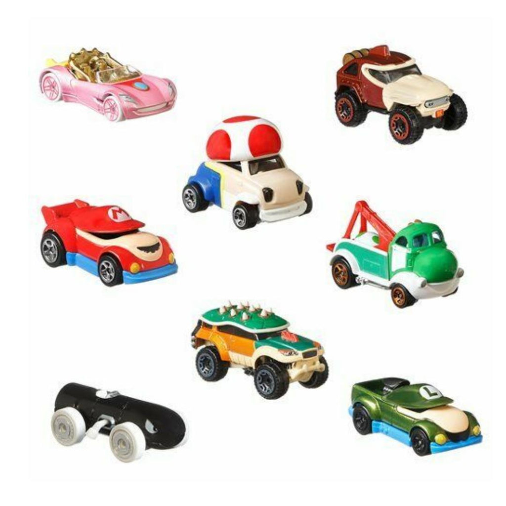 super mario hot wheels cars