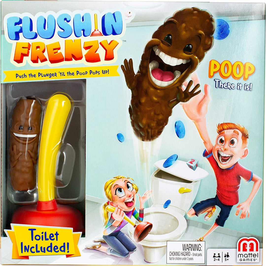 mattel games fww30 flushing frenzy game