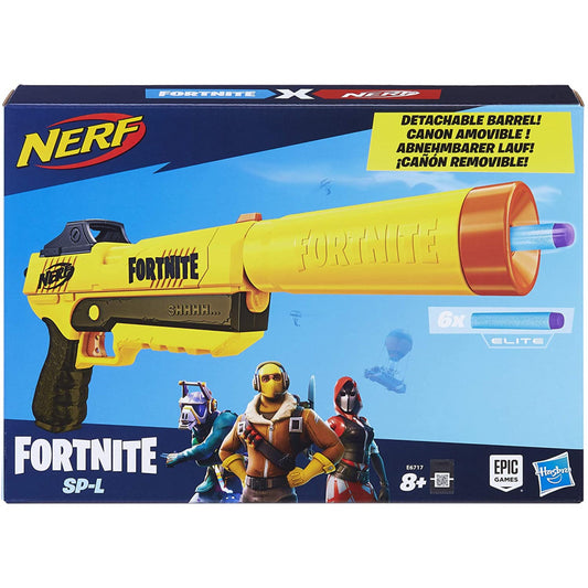 Nerf Fortnite AR-L Motorised Nerf Elite Dart Blaster & 20 Official Eli –  Maqio