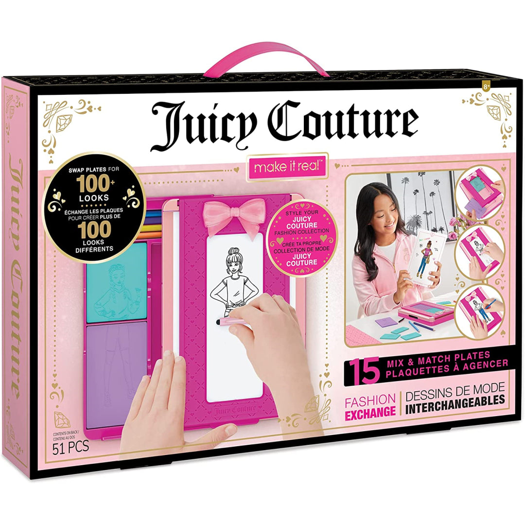 make it real juicy couture fashion exchange fashion design kit