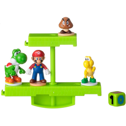 Super Mario Bros Blow Up Shaky Tower Balancing Game & Action Figures – Maqio