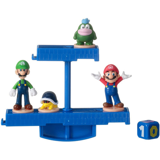 Super Mario Bros Blow Up Shaky Tower Balancing Game & Action Figures – Maqio