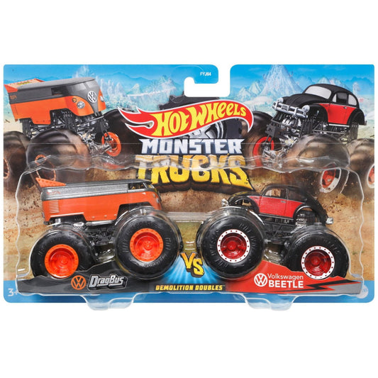 Hot Wheels - Demolition Doubles - Monster Vette Vs. Bigfoot – Andy's Toy  Chest