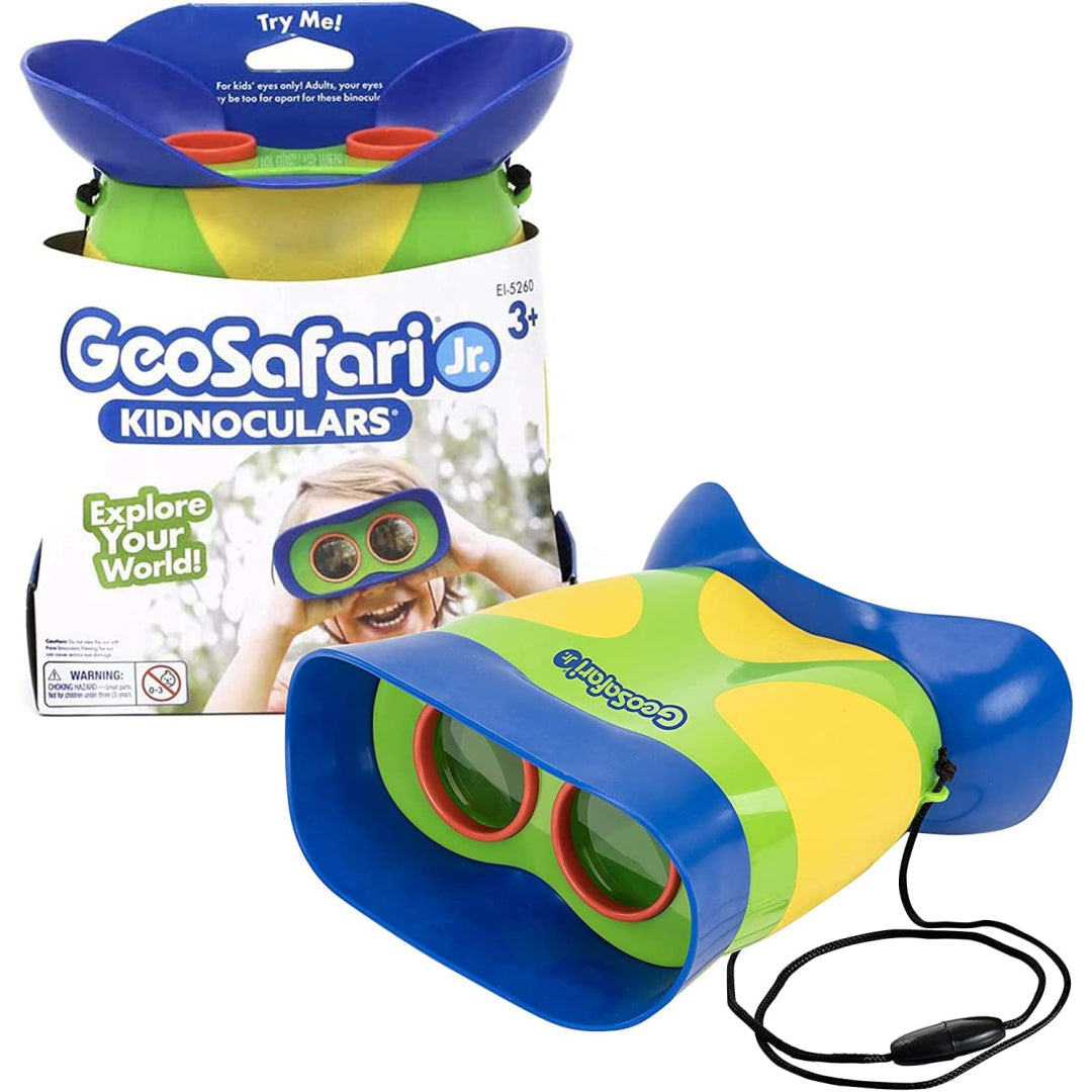 learning resources geosafari jr kidnoculars compact shock proof first binoculars