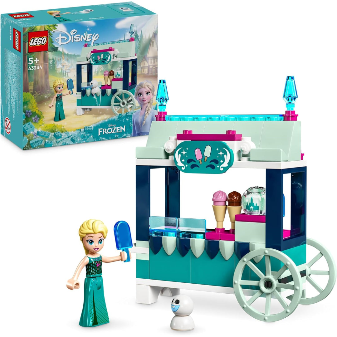 lego 43234 disney princess elsa’s frozen treats buildable ice-cream cart toy