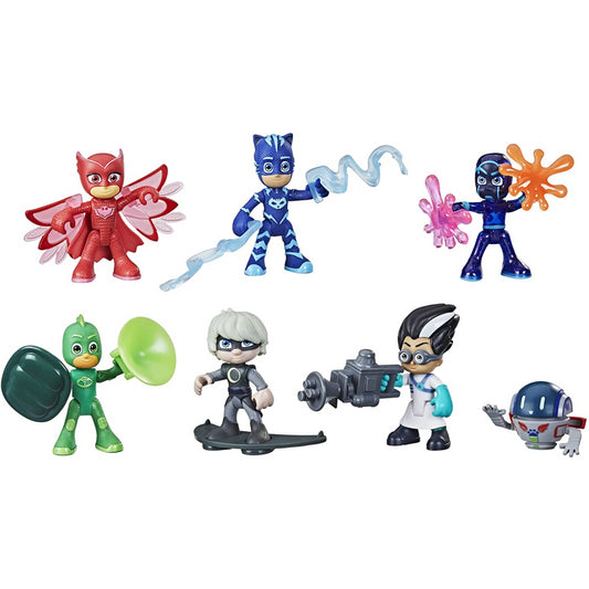 Pyjamasques Pack de 4 figurines Mission de nuit - PJ Masks