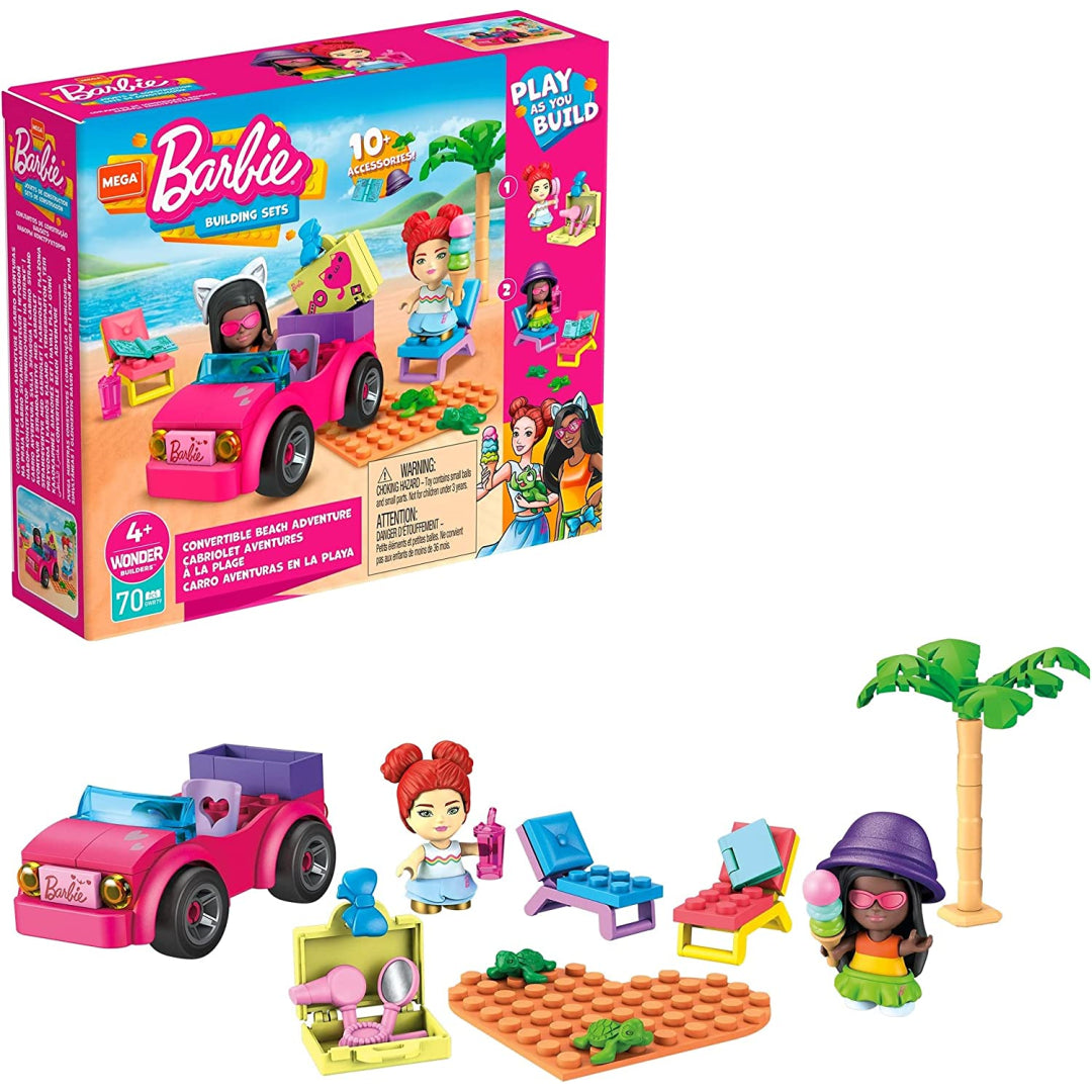 Mega Barbie Convertible Beach Adventure Set