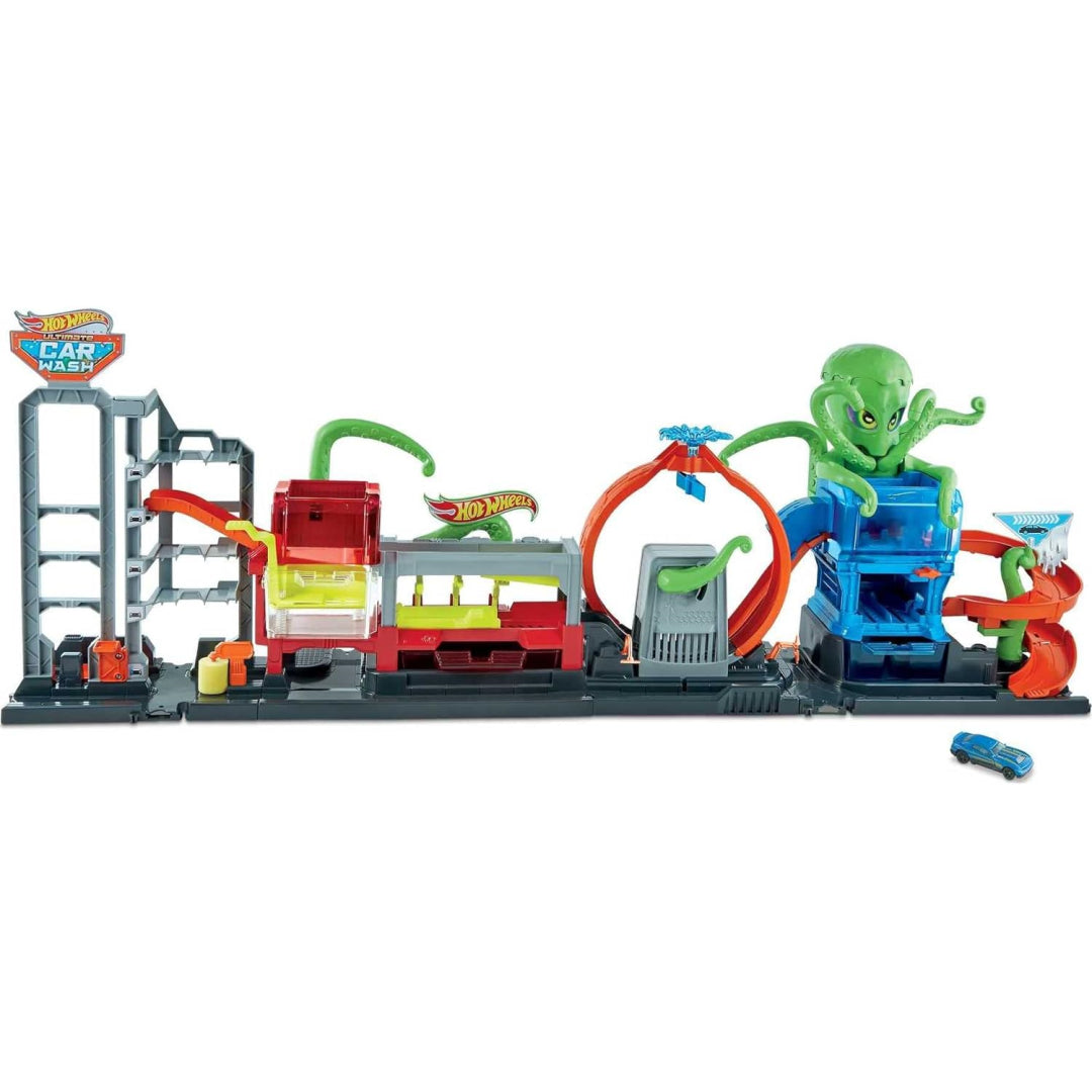 hot wheels city ultimate octo car wash