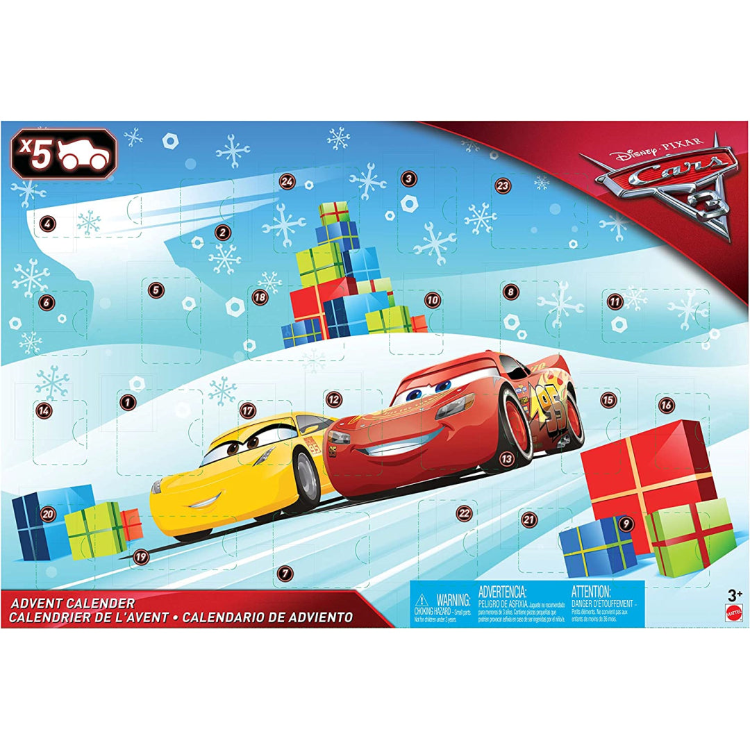 disney pixar cars 3 advent calendar