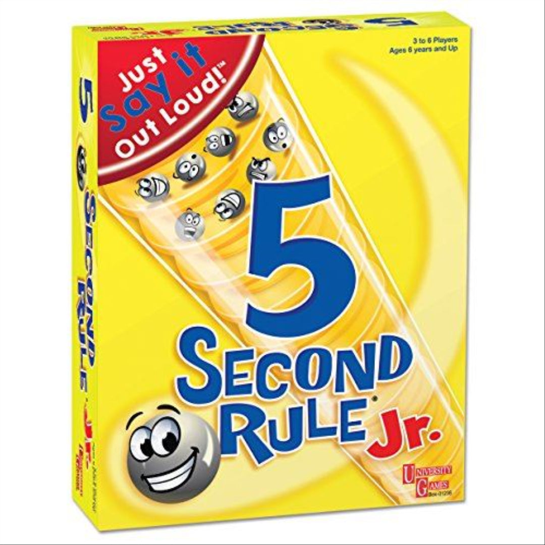 university games 5 second rule junior game