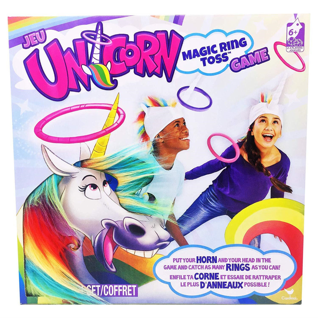 unicorn magic ring toss game