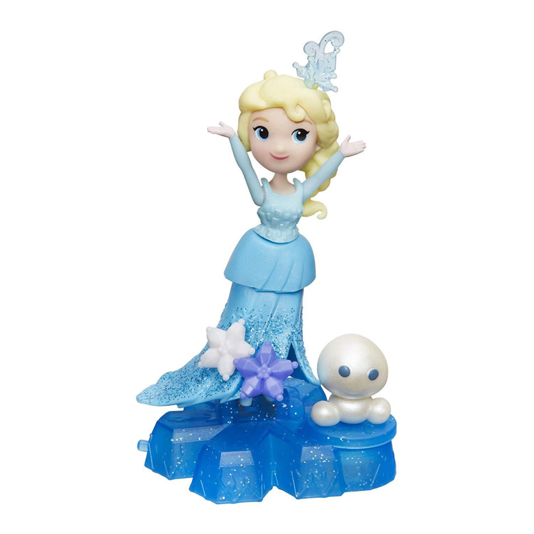 disney frozen little kingdom glide 'n go doll playset