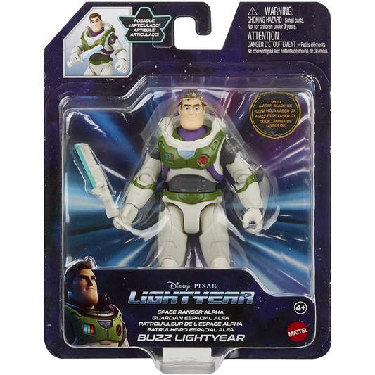 Mattel Toy Story Buzz Lightyear and Trixie 2-Pack Character Figures in True  to Movie Scale,Highly Posable with Signature Expressions for Storytelling
