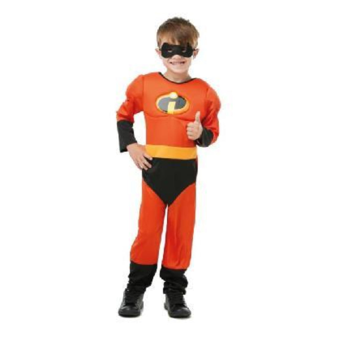 rubie's disney pixar incredibles 2 muscle chest costume - small (age 3-4 years, height 104 cm)